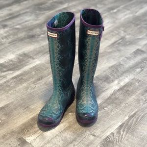 HUNTER rain boots